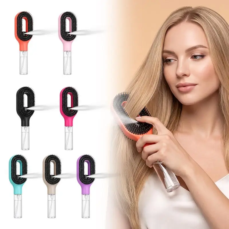 1Pcs Spray Hair Brush Refillable Liquid Water Spray Paddle Comb Anti Static Soft Bristle Hair Styling Massage Comb For Home
1Pcs Spray Hair Brush Refillable Liquid Water Spray Paddle Comb Anti Static Soft Bristle Hair Styling Massage Comb For Home