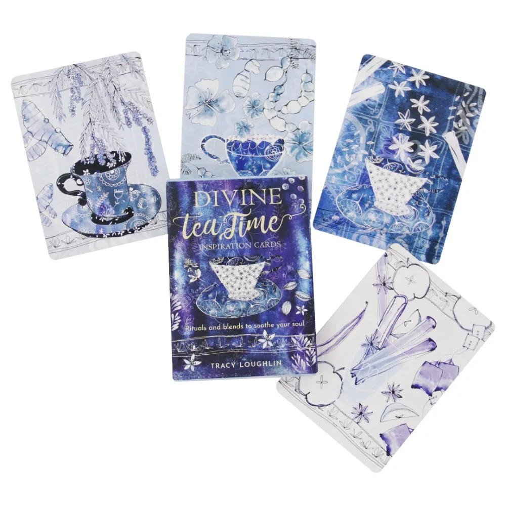 Divine Tea Time Inspiration Cards 10.4*7.3cm 40 Pcs Cards Blend To Soothe Your Soul
Divine Tea Time Inspiration Cards 10.4*7.3cm 40 Pcs Cards Blend To Soothe Your Soul