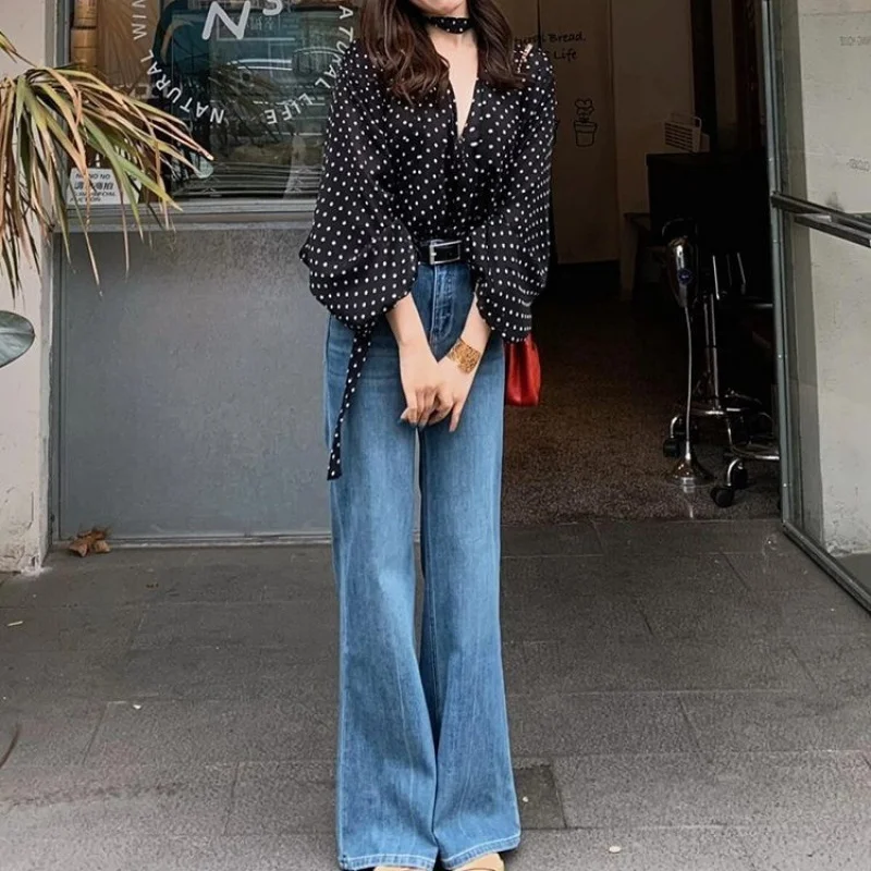 French Style Elegant Black Polka DotsvLong Sleeve Shirt Women Early Spring Outerwear Light Luxury High-end Sense Youthful St
French Style Elegant Black Polka DotsvLong Sleeve Shirt Women Early Spring Outerwear Light Luxury High-end Sense Youthful St