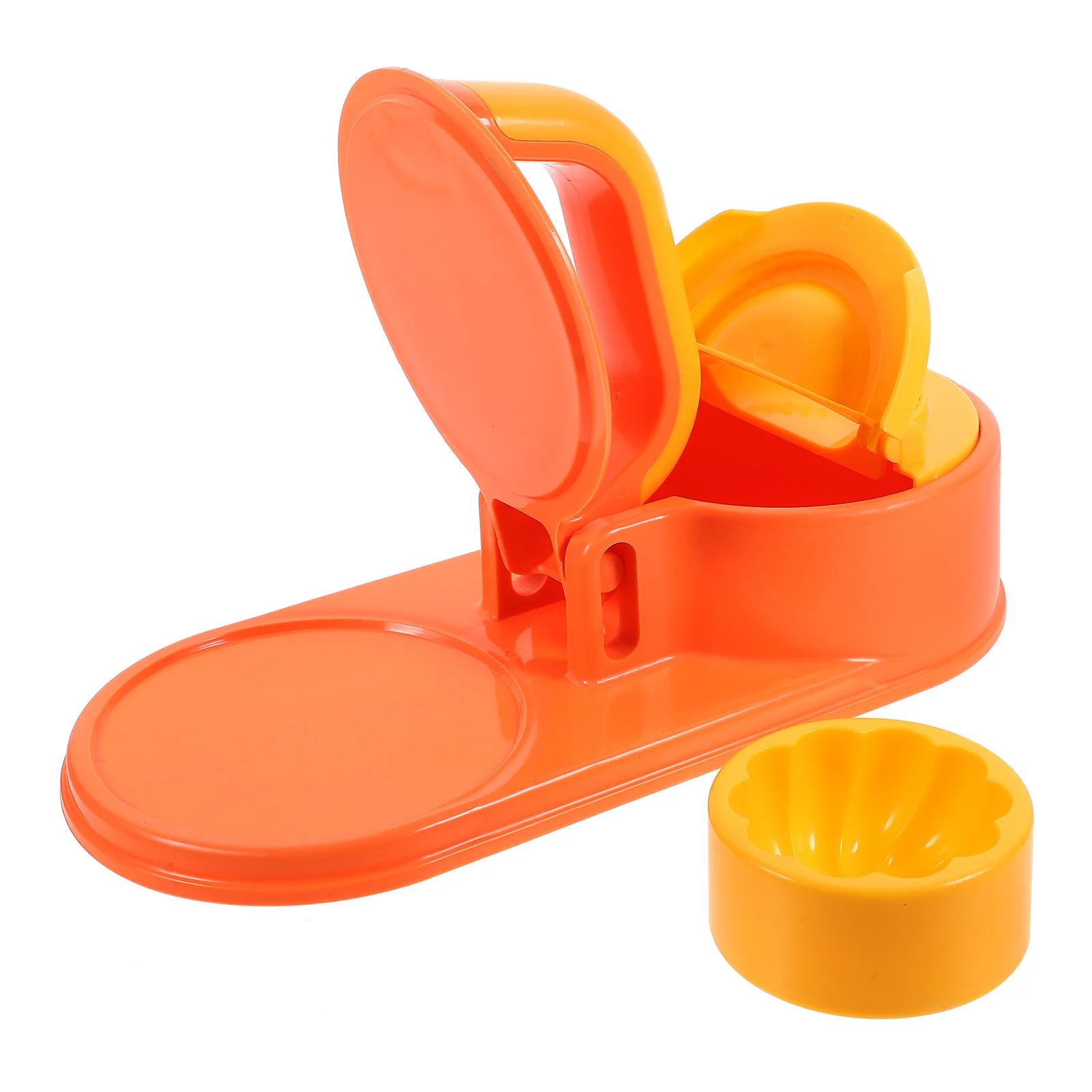 Dumpling Press Mold Wrappers Maker Tool for Skin Sealing Orange Manual Machine Household Kitchen Travel Use with Handle
Dumpling Press Mold Wrappers Maker Tool for Skin Sealing Orange Manual Machine Household Kitchen Travel Use with Handle