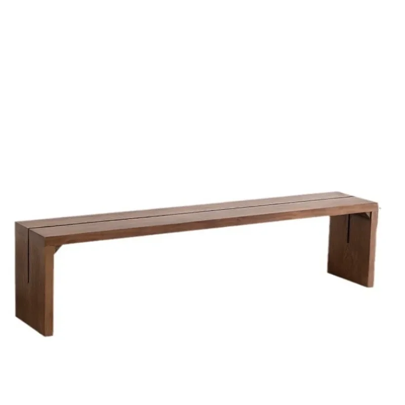 Nordic solid wood bench household bench dining table bench walnut log stool modern clothing store shoe changing stool
Nordic solid wood bench household bench dining table bench walnut log stool modern clothing store shoe changing stool