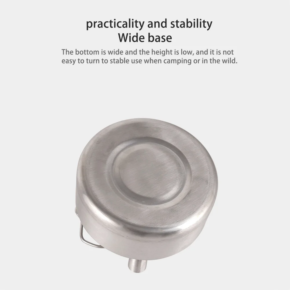 Походный чайник 1 л из нержавеющей стали 304, миниатюрный портативный ультралегкий чайник для активного отдыха, пикников, путешествий и походов с рюкзаком
Походный чайник 1 л из нержавеющей стали 304, миниатюрный портативный ультралегкий чайник для активного отдыха, пикников, путешествий и походов с рюкзаком