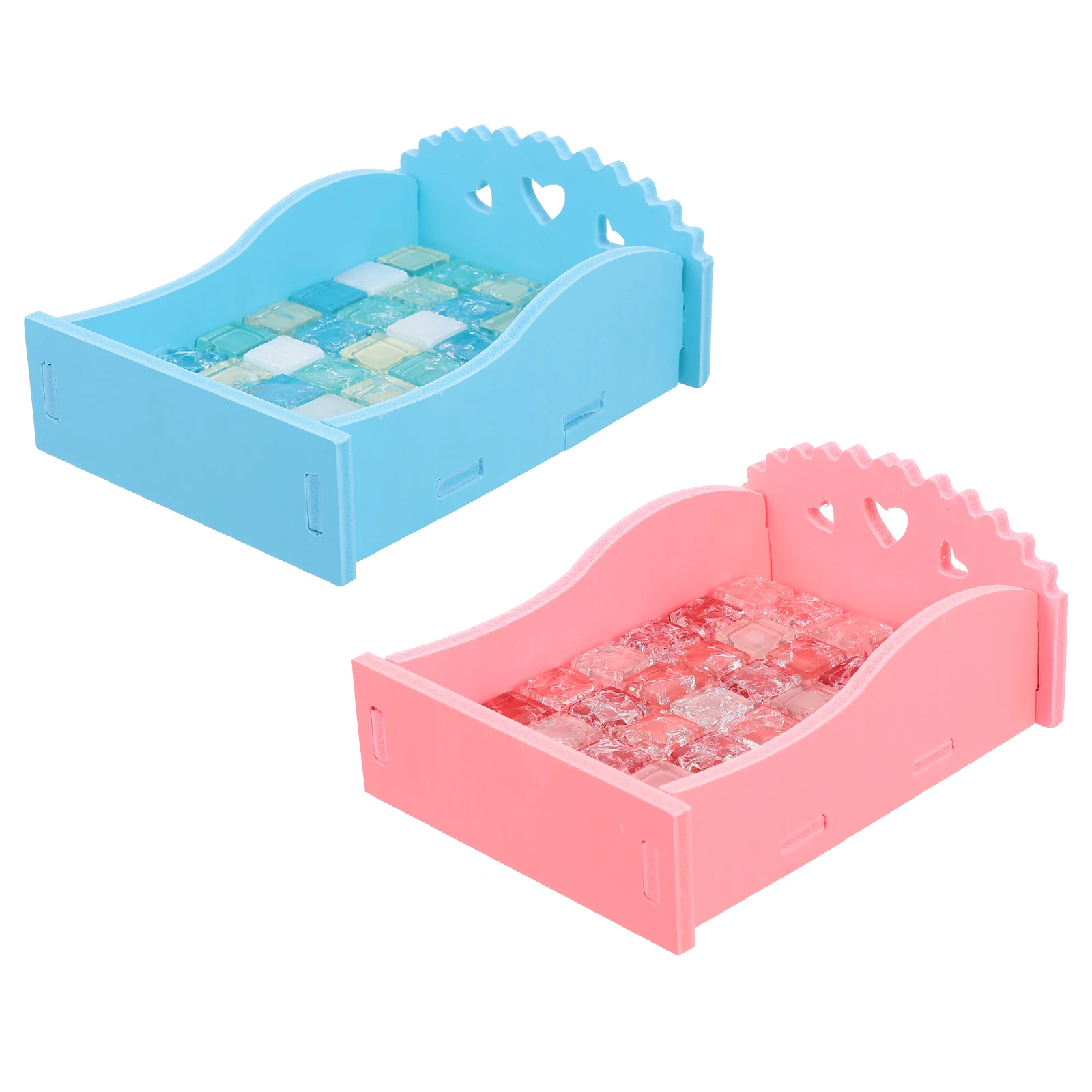 2pcs Hamster Summer Bed Cooling Tile Pet Mat Small Animal House PVC Material Reusable Cool for Napping Chewing
2pcs Hamster Summer Bed Cooling Tile Pet Mat Small Animal House PVC Material Reusable Cool for Napping Chewing