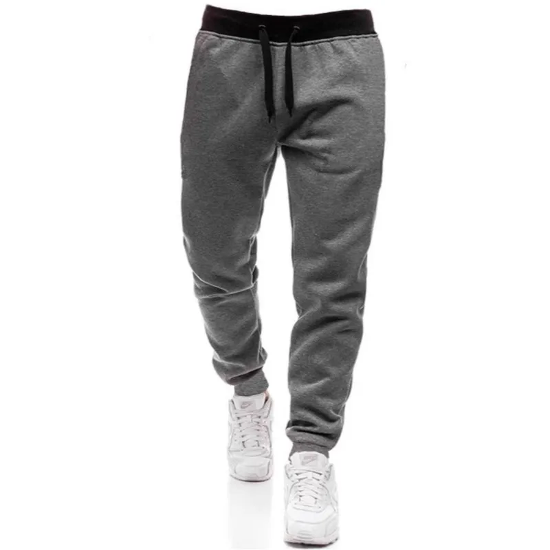 Men's Sweatpants European and American plus Velvet Fitness Sports Leisure Black Waist Running Drawstring Tapered
Men's Sweatpants European and American plus Velvet Fitness Sports Leisure Black Waist Running Drawstring Tapered