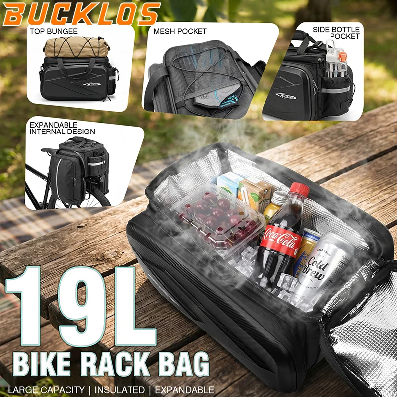 BUCKLOS Bike Rear Seat Bag Large Capacity MTB Bicycle Rack Bag Waterproof Bicycle Trunk Pannier Travel Bag Cycling Accessories
BUCKLOS Bike Rear Seat Bag Large Capacity MTB Bicycle Rack Bag Waterproof Bicycle Trunk Pannier Travel Bag Cycling Accessories