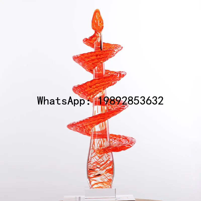 XLL Luxury High-End Living Room Glass Ornaments Entrance Housewarming Home Decoration Crafts
XLL Luxury High-End Living Room Glass Ornaments Entrance Housewarming Home Decoration Crafts