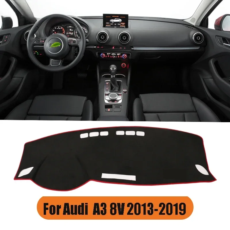 Flannel Car Dashboard Cover Pad For Audi A3 8v 2013-2019 Anti-Slip Mat Sun Shade Dashmat Carpet Interior Auto Accessories S-Line
Flannel Car Dashboard Cover Pad For Audi A3 8v 2013-2019 Anti-Slip Mat Sun Shade Dashmat Carpet Interior Auto Accessories S-Line