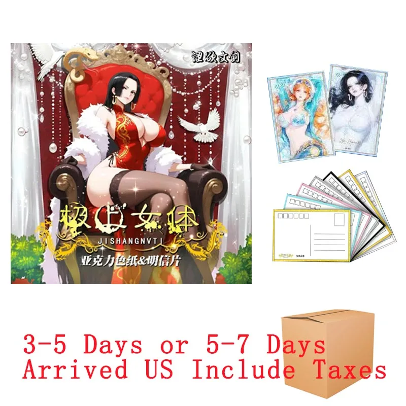 Оптовая продажа аниме One Piece Card Game Box A6 Acrylic Sexy Nude Ssr Card Соломенная шляпа Пират Луффи Металлическая карта для детской игрушки Рождество
Оптовая продажа аниме One Piece Card Game Box A6 Acrylic Sexy Nude Ssr Card Соломенная шляпа Пират Луффи Металлическая карта для детской игрушки Рождество