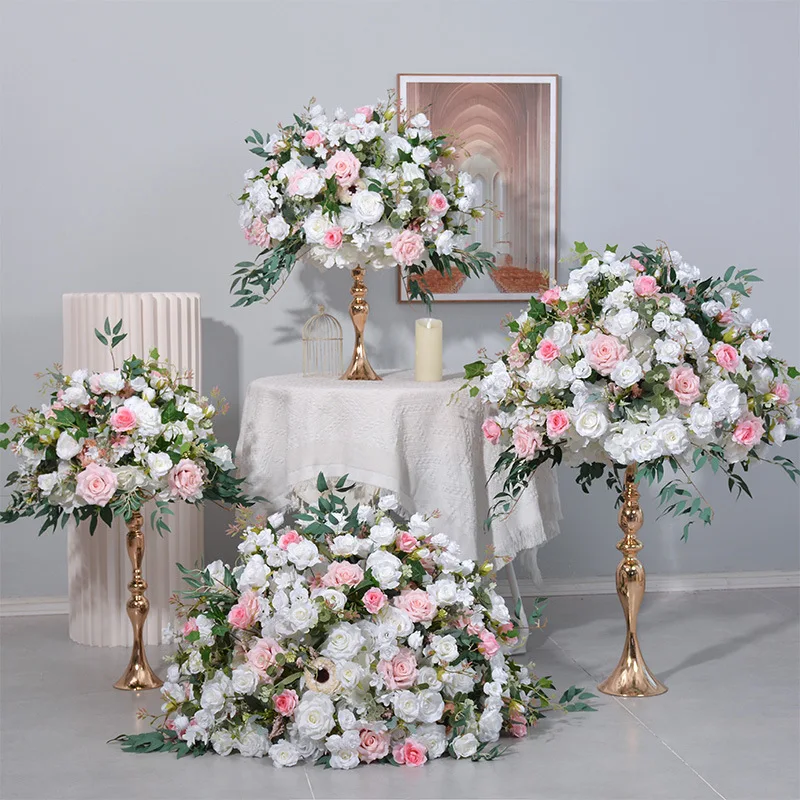 Large Artificial Flower Balls Table Centerpieces Decoration For Hotel Wedding Party
Large Artificial Flower Balls Table Centerpieces Decoration For Hotel Wedding Party