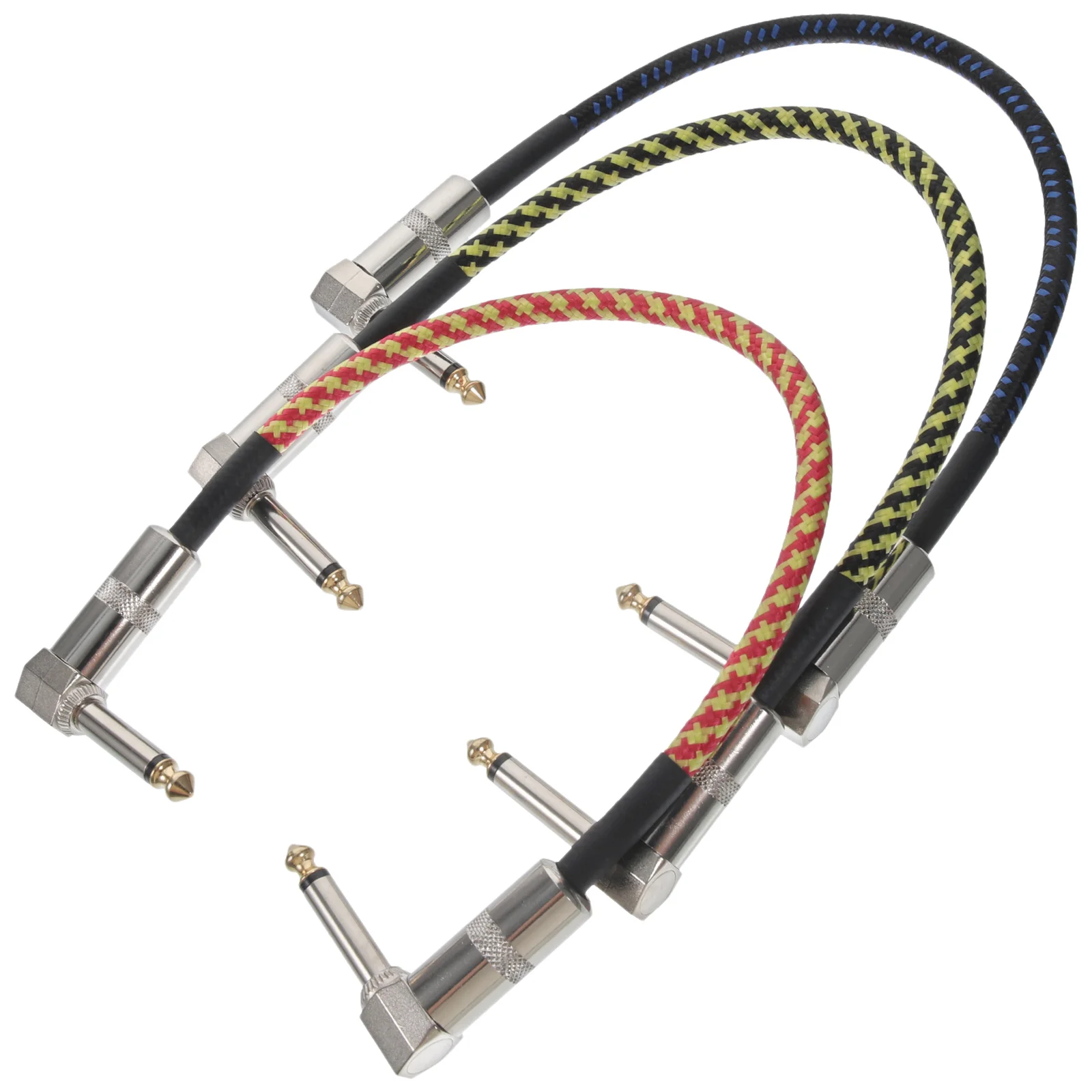 3 Pcs Guitar Cable Tremolo Pin Flat Patch Cables Mono Straight Plug Cord Part Musical Instrument
3 Pcs Guitar Cable Tremolo Pin Flat Patch Cables Mono Straight Plug Cord Part Musical Instrument