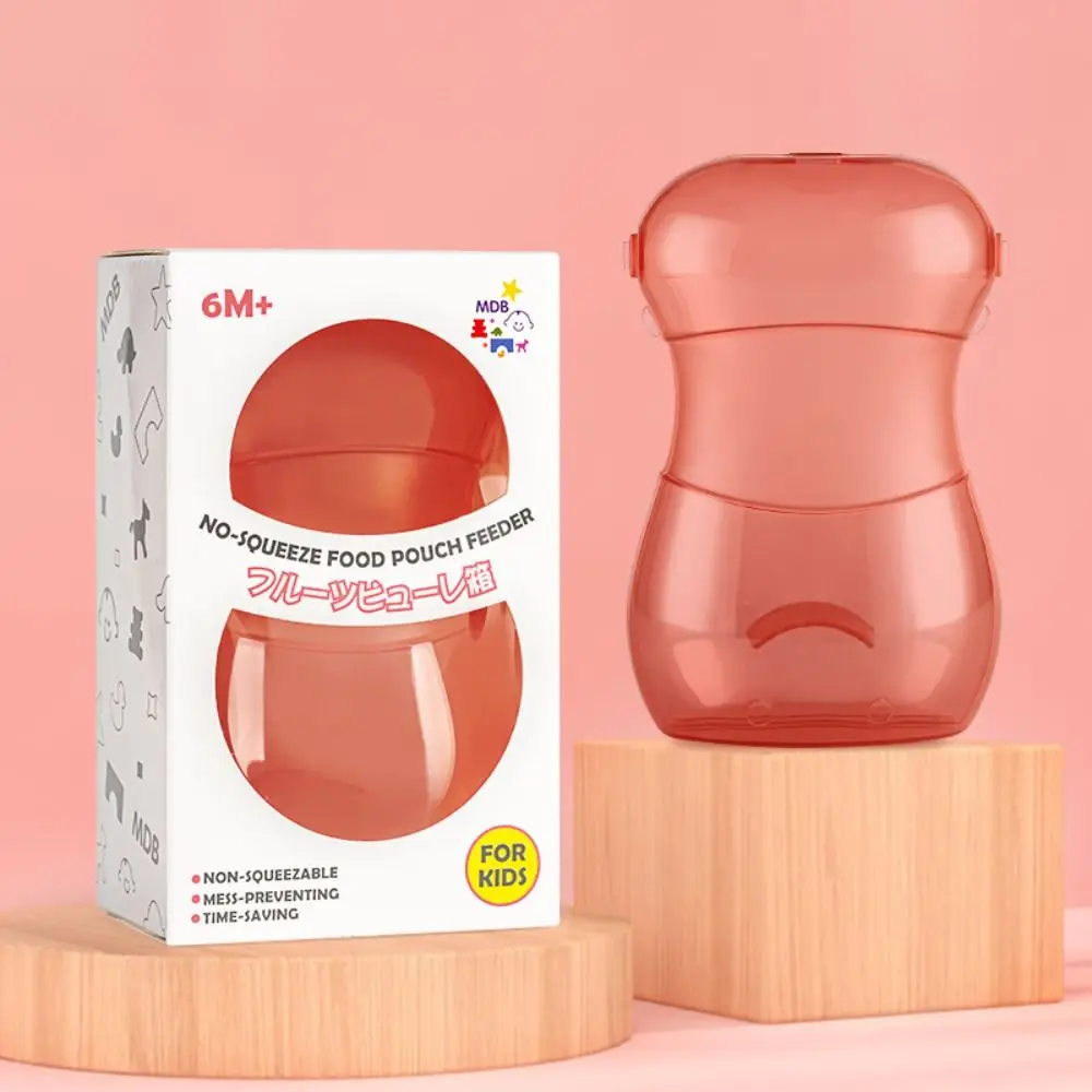 PP Material Food Pouches Pouch Holder Anti-extrusion Toddler Food Storage Pouch Easy to Operate Fruit Puree Anti-squeeze Box 
PP Material Food Pouches Pouch Holder Anti-extrusion Toddler Food Storage Pouch Easy to Operate Fruit Puree Anti-squeeze Box