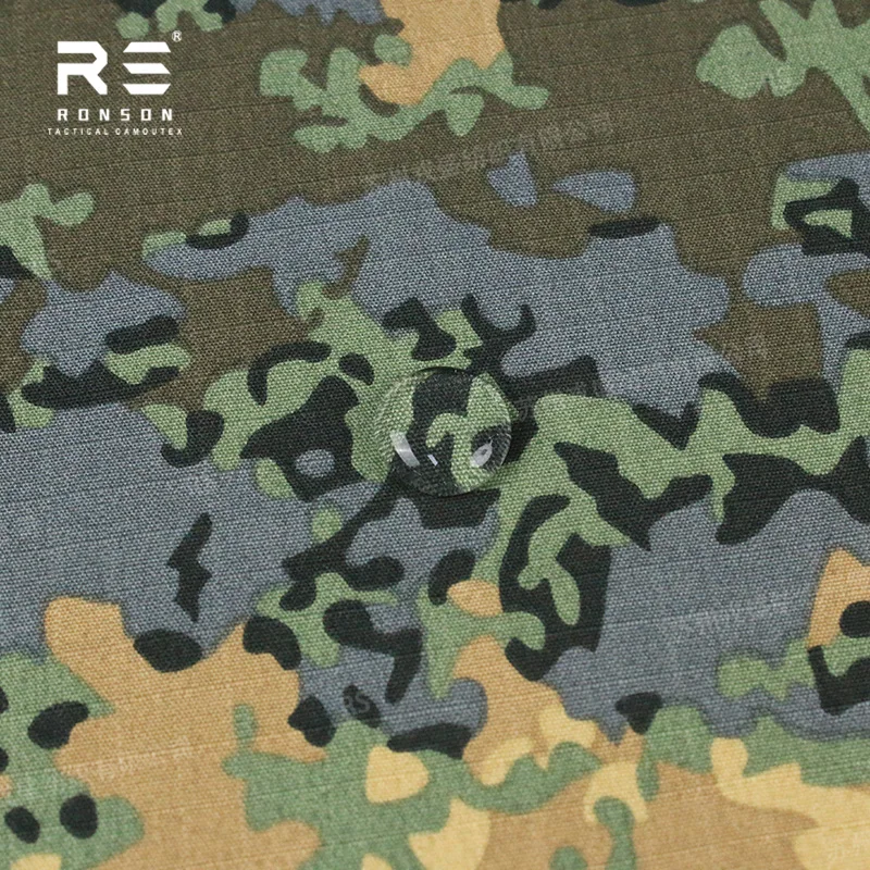 NYCO 50/50 Rip-stop Fabric Austrian Woodland Camouflage fabric 50% Nylon 50% Cotton tactical fabric use for uniform in stock
NYCO 50/50 Rip-stop Fabric Austrian Woodland Camouflage fabric 50% Nylon 50% Cotton tactical fabric use for uniform in stock