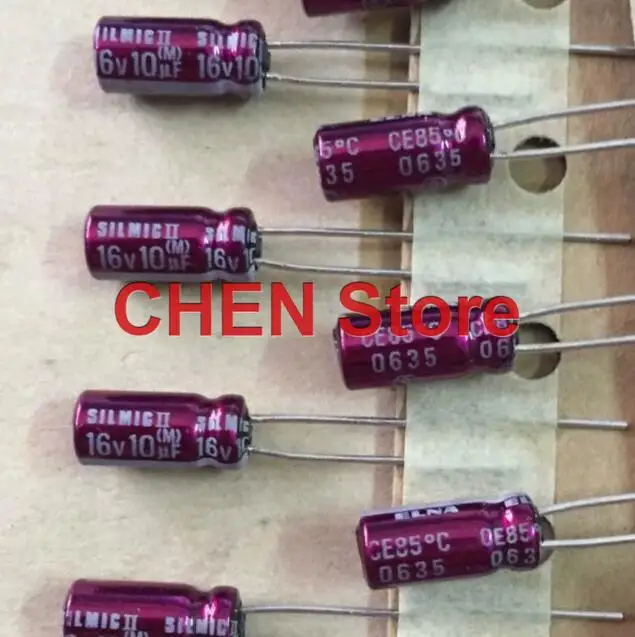 20PCS/lot original ELNA SILMIC II 16V10UF 5X11MM 85C 10UF 16V electrolytic capacitor free shipping
20PCS/lot original ELNA SILMIC II 16V10UF 5X11MM 85C 10UF 16V electrolytic capacitor free shipping