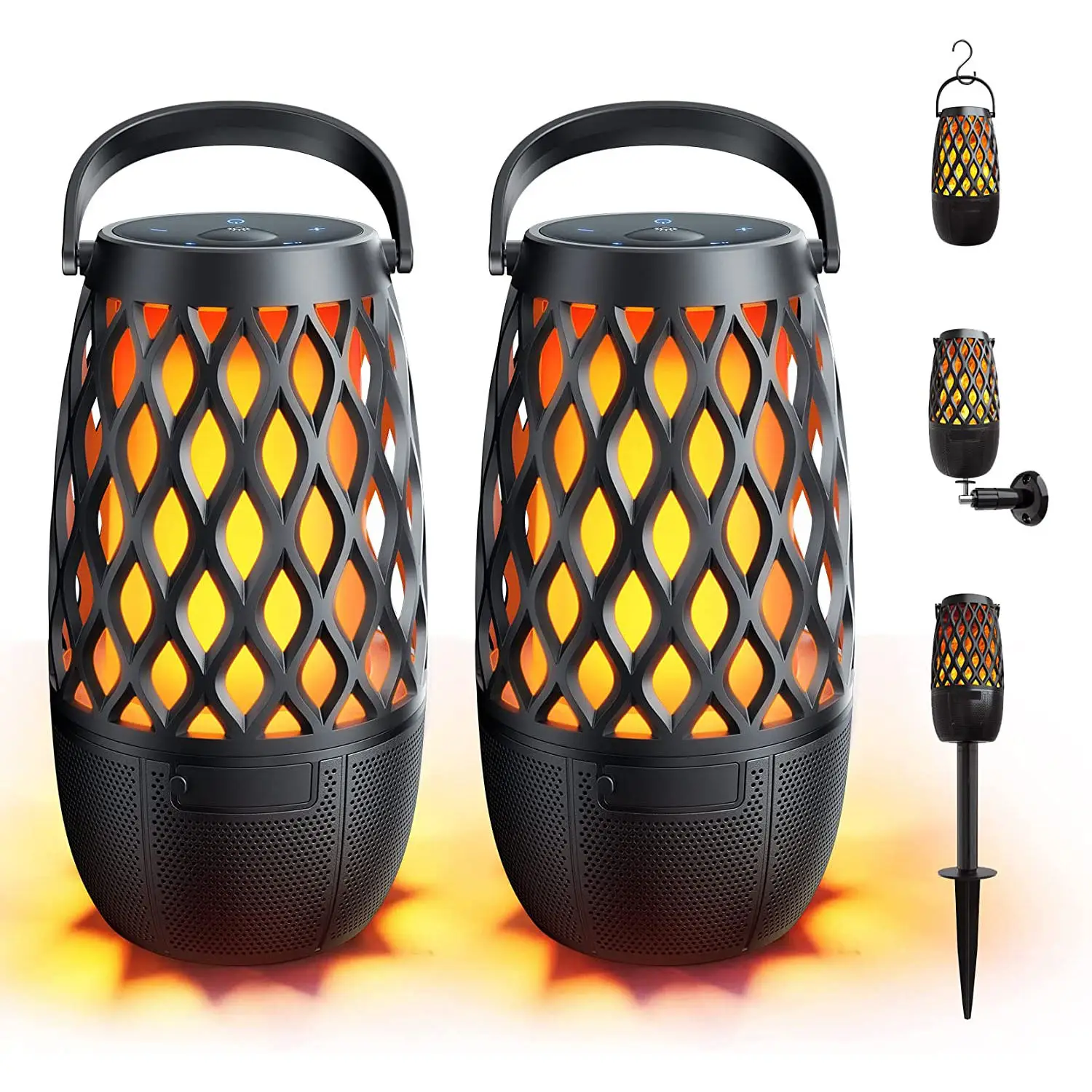 L12 outdoor waterproof wireless Bluetooth speaker LED analog flame speaker, suitable for beach and terrace, Christmas gift
L12 outdoor waterproof wireless Bluetooth speaker LED analog flame speaker, suitable for beach and terrace, Christmas gift