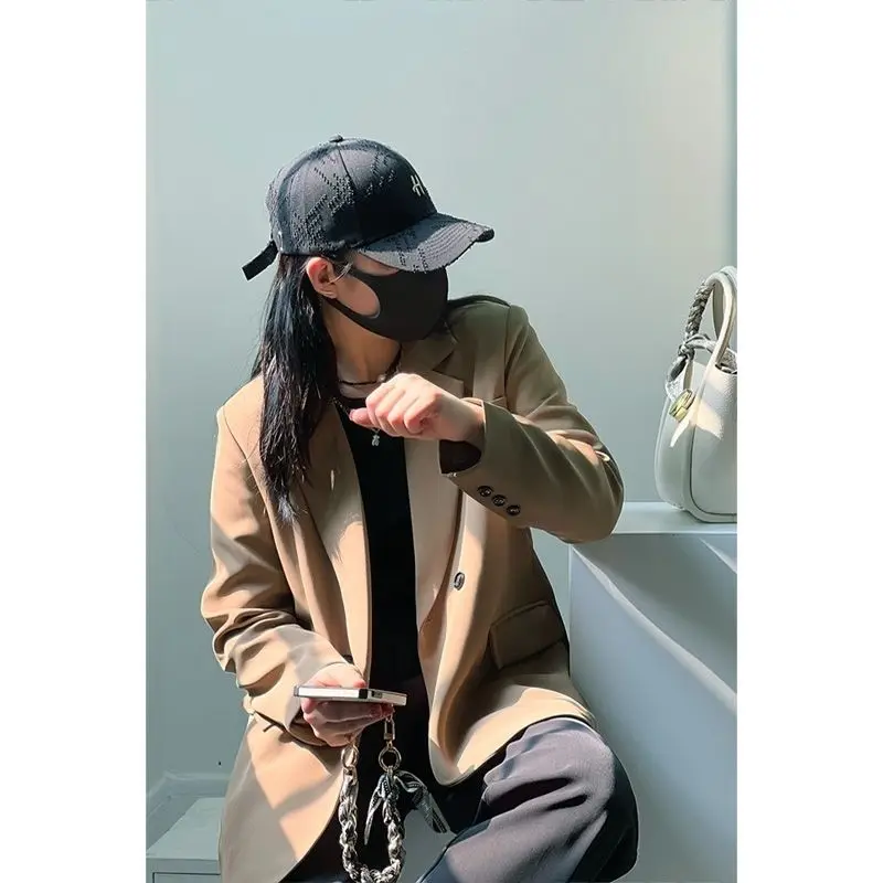 Black Loose Casual Style Women's Suit Jacket Fragrant Style Spring Autumn New Arrival Street Fashion Upperwear Top
Black Loose Casual Style Women's Suit Jacket Fragrant Style Spring Autumn New Arrival Street Fashion Upperwear Top