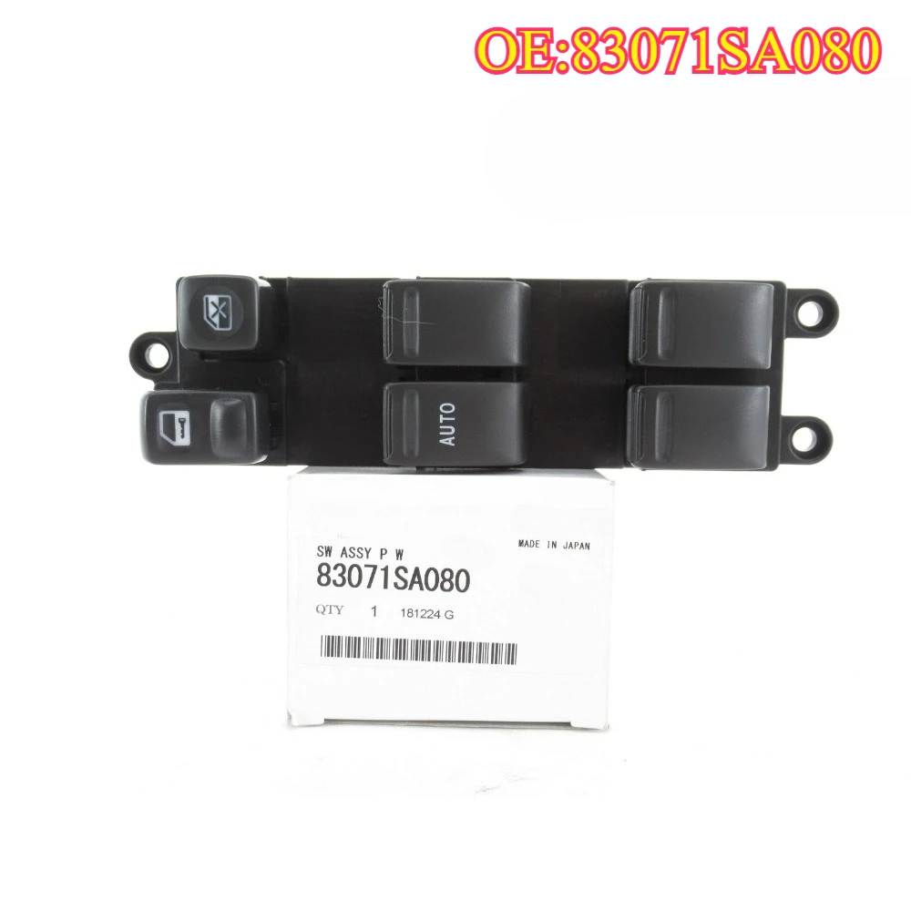 High quality New For 83071SA080 Genuine OEM Subaru Driver Front Power Window Main Switch Forester
High quality New For 83071SA080 Genuine OEM Subaru Driver Front Power Window Main Switch Forester
