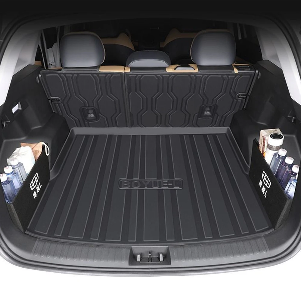 Для Geely Boyue L 2022 2023, коврик для багажника из ТПЭ, коврик для багажника, подушка для спинки, перегородка, водонепроницаемая декоративная защита для интерьера
Для Geely Boyue L 2022 2023, коврик для багажника из ТПЭ, коврик для багажника, подушка для спинки, перегородка, водонепроницаемая декоративная защита для интерьера