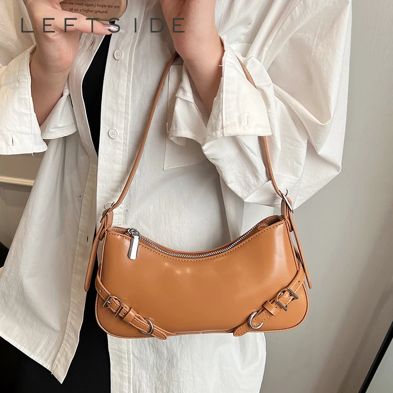LEFTSIDE Silver Design Small PU Leather Shoulder Bags for Women 2025 Y2K Luxury Brand Underarm Crossbody Bag Female Handbags
LEFTSIDE Silver Design Small PU Leather Shoulder Bags for Women 2025 Y2K Luxury Brand Underarm Crossbody Bag Female Handbags