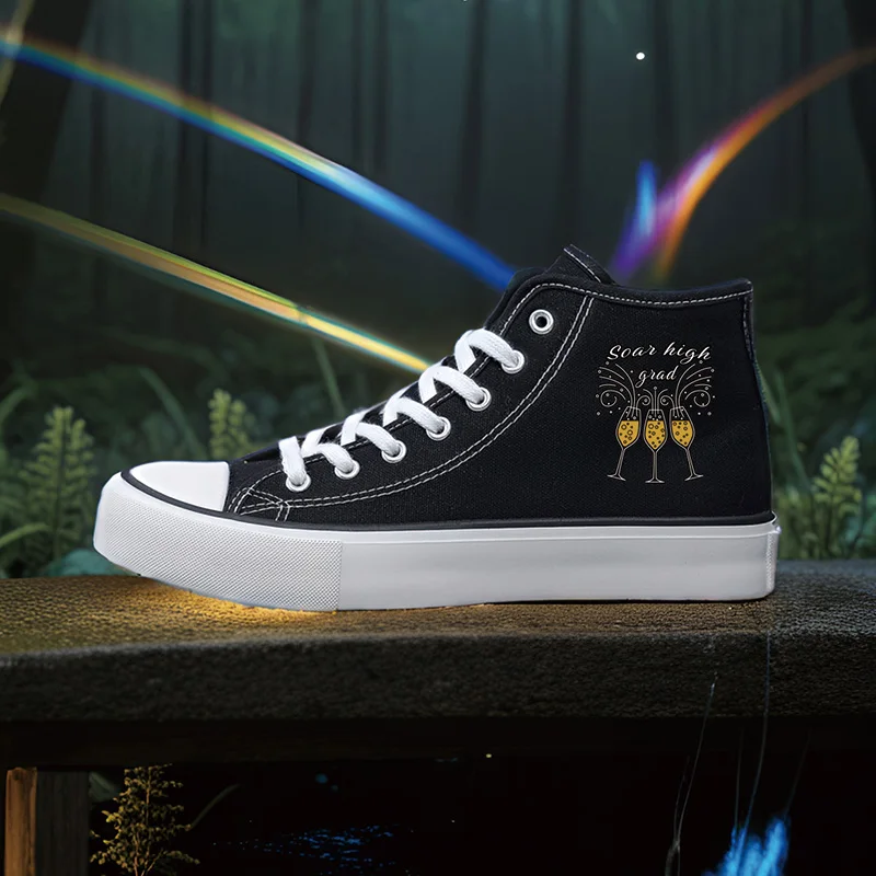 Women's Sports Shoes, Student Sports Enthusiasts, Spring and Summer Women's Canvas Shoes, Wine Glasses, High-Top Round Toe Flats Bottom Breathable Vulcanized Shoes, Digital Printing Women's Shoes
Women's Sports Shoes, Student Sports Enthusiasts, Spring and Summer Women's Canvas Shoes, Wine Glasses, High-Top Round Toe Flats Bottom Breathable Vulcanized Shoes, Digital Printing Women's Shoes