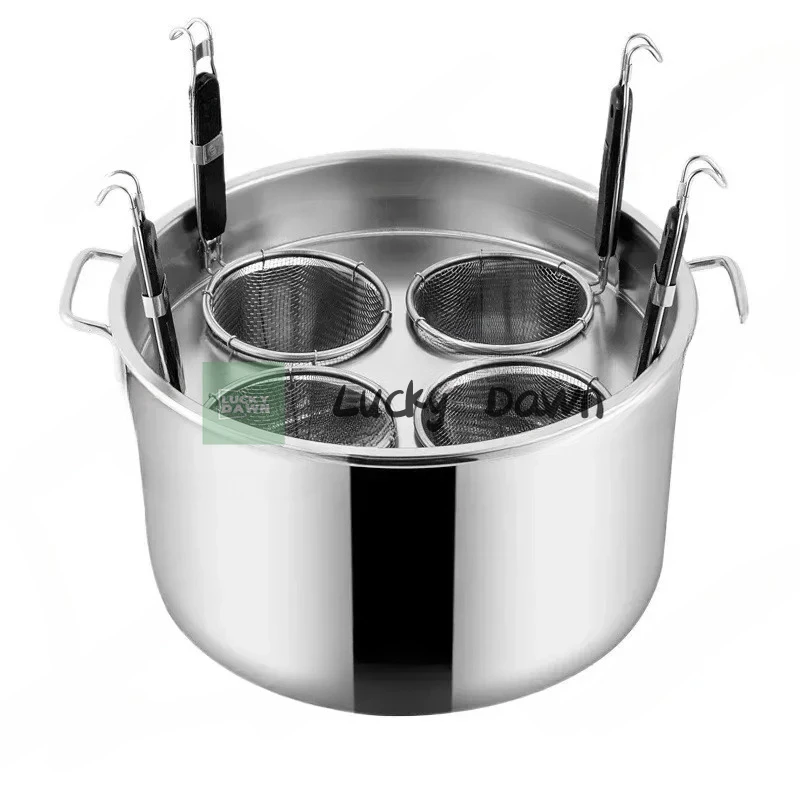 Stainless Steel Cooking Noodle Pot, Soup Bucket, Large Capacity, Induction Cooker, Stewed Soup
Stainless Steel Cooking Noodle Pot, Soup Bucket, Large Capacity, Induction Cooker, Stewed Soup