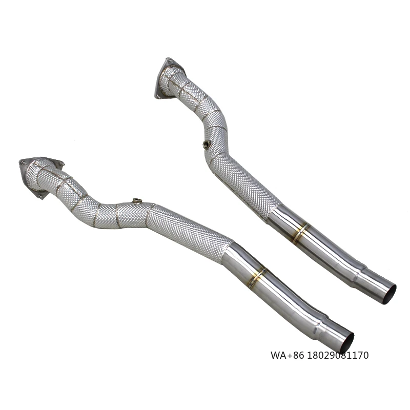 BK Free Flow Exhaust Pipes for FF 6.3L V12 2011-2012 Stainless Steel Downpipe With Heat Shield
BK Free Flow Exhaust Pipes for FF 6.3L V12 2011-2012 Stainless Steel Downpipe With Heat Shield