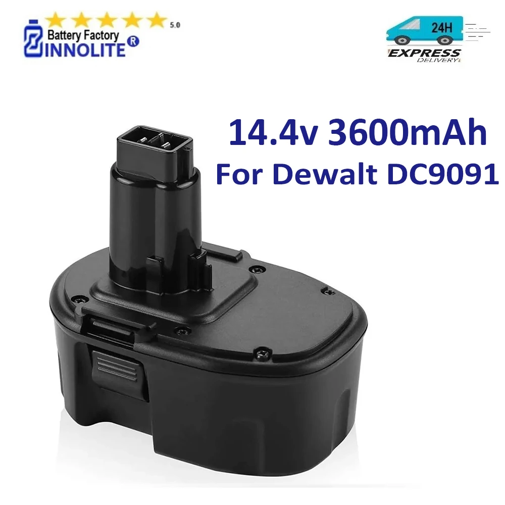 14,4 В 3600 мАч DW9091 запасная батарея для Dewalt XRP DC9091 DC9094 DW9091 DE9091 DE9092 аккумуляторная батарея для электроинструментов
14,4 В 3600 мАч DW9091 запасная батарея для Dewalt XRP DC9091 DC9094 DW9091 DE9091 DE9092 аккумуляторная батарея для электроинструментов