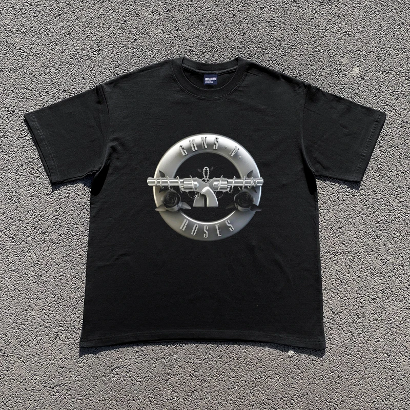 Guns N' Roses Men's Hip-hop Fashion Clothing Retro Printed Top Punk Style Harajuku Y2K T-shirt Short Sleeved Cotton T-shirts Tee
Guns N' Roses Men's Hip-hop Fashion Clothing Retro Printed Top Punk Style Harajuku Y2K T-shirt Short Sleeved Cotton T-shirts Tee