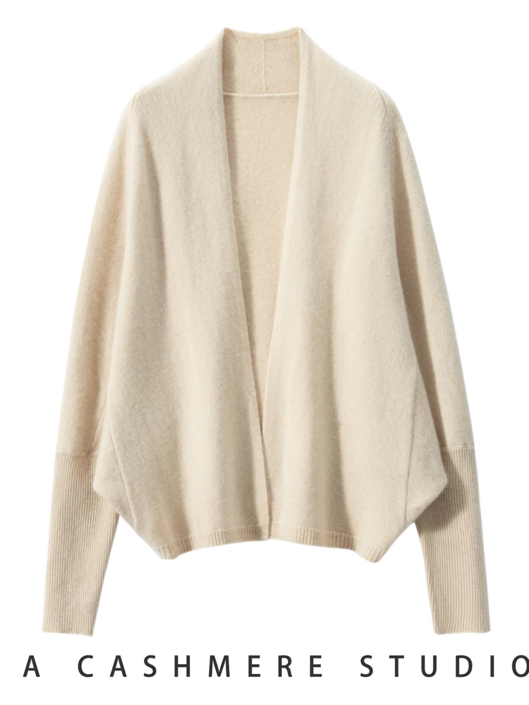 Addonee Spring Autumn 100% Cashmere V-neck Cardigan Women Batwing Sleeve French Style Grace Cashmere Knitwear Female Sweater
Addonee Spring Autumn 100% Cashmere V-neck Cardigan Women Batwing Sleeve French Style Grace Cashmere Knitwear Female Sweater