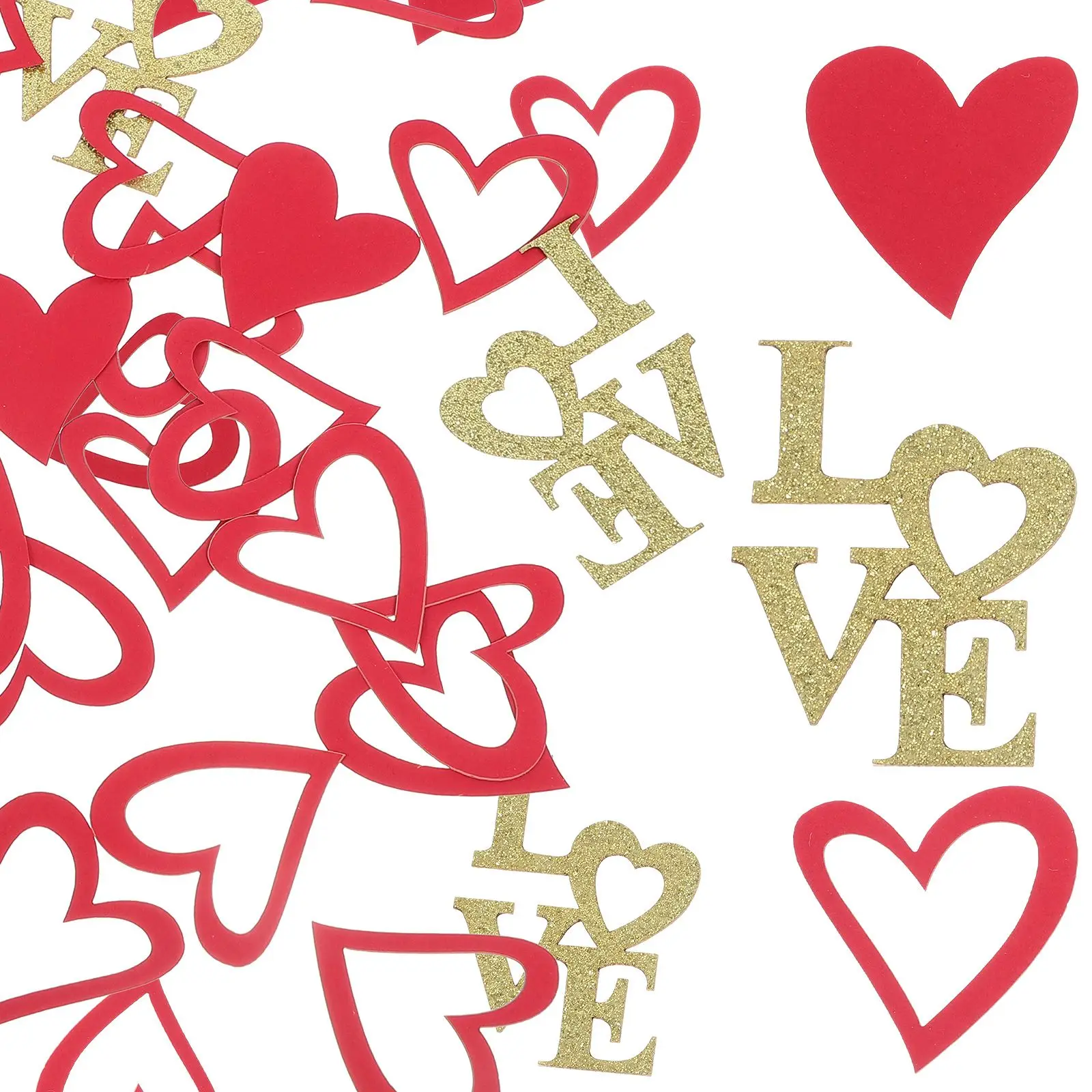 100 Pcs Valentine's Day Confetti Housewarming Gold for Tables Decor Party Wedding Accessory Venue Setting Props Bride
100 Pcs Valentine's Day Confetti Housewarming Gold for Tables Decor Party Wedding Accessory Venue Setting Props Bride