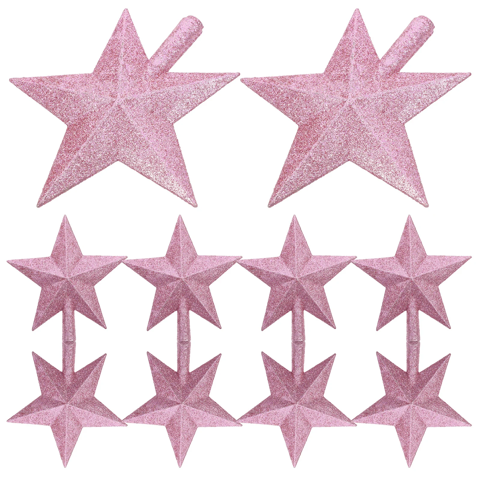 10Pcs Christmas Star Tree Topper Stylish Star Shaped Topper for Christmas Tree Decoration Festive Atmosphere Festival Decor
10Pcs Christmas Star Tree Topper Stylish Star Shaped Topper for Christmas Tree Decoration Festive Atmosphere Festival Decor
