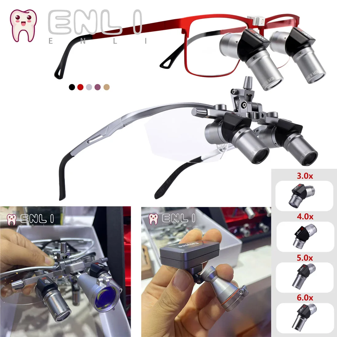 Dental Loupe Ergo Ttl Loupes Binocular Magnifying Glasses Dentistry Embedded Magnifier Surgical Headlight Wireless
Dental Loupe Ergo Ttl Loupes Binocular Magnifying Glasses Dentistry Embedded Magnifier Surgical Headlight Wireless