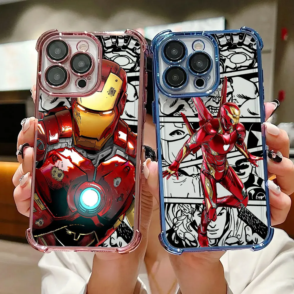 Cool Ironman Marvel Iron Man Case For iPhone 17 Air 16 15 14 11 12 13 Pro Max 16e 17E 15 Plus Mini Shockproof Fundas Phone Cover
Cool Ironman Marvel Iron Man Case For iPhone 17 Air 16 15 14 11 12 13 Pro Max 16e 17E 15 Plus Mini Shockproof Fundas Phone Cover