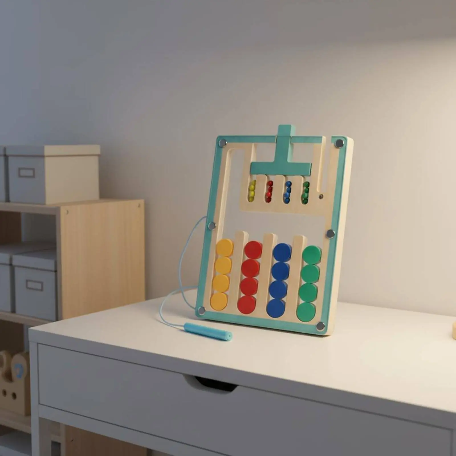 Four Color Reasoning Game Child-Centered Inspired Attractive Pen Maze Challenge Attractive Color Sorting Maze Logical Thinking
Four Color Reasoning Game Child-Centered Inspired Attractive Pen Maze Challenge Attractive Color Sorting Maze Logical Thinking
