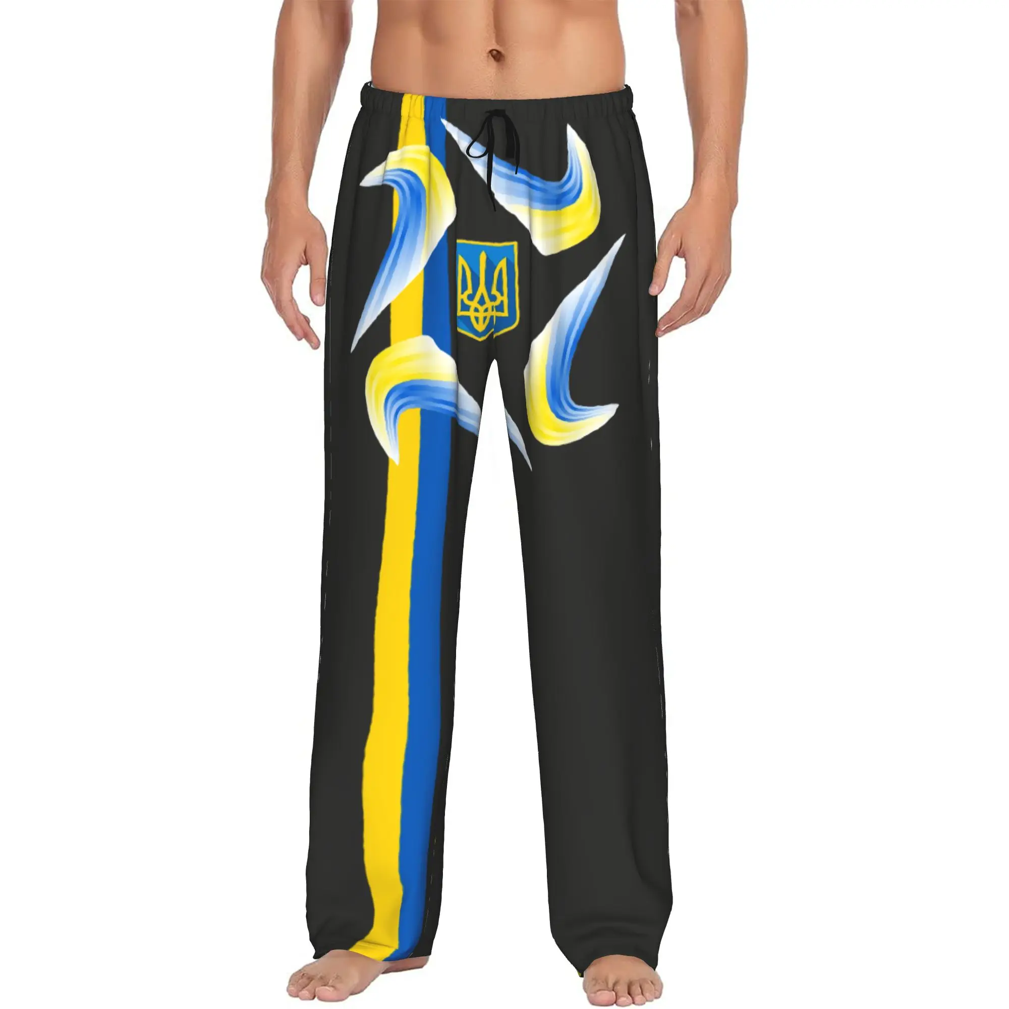 Custom Print Ukraine Stripe Flag Pajama Pants Men Sleep Sleepwear Bottoms with Pockets
Custom Print Ukraine Stripe Flag Pajama Pants Men Sleep Sleepwear Bottoms with Pockets