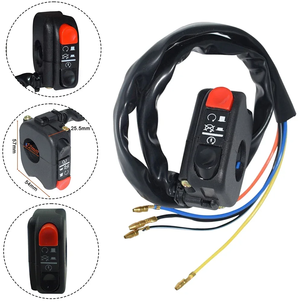 Direct Installation Motorcycle Accessories Motorcycle Handlebar Switch On Off Button Anti-corrosion Easy To Use
Direct Installation Motorcycle Accessories Motorcycle Handlebar Switch On Off Button Anti-corrosion Easy To Use