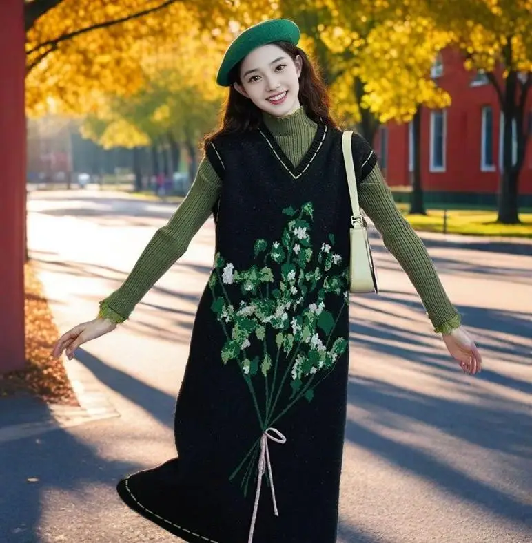 Knitted Sleeveless Dress Party Night Womens Spring Placket Mesh Relaxed-Fit Square-Neck Fine Abstract Tonal Crop Fairycore Solid
Knitted Sleeveless Dress Party Night Womens Spring Placket Mesh Relaxed-Fit Square-Neck Fine Abstract Tonal Crop Fairycore Solid