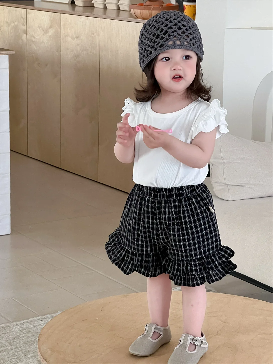 2025 Summer New Baby Short Sleeve T Shirts Cotton Infant Girls Cute Solid Lace Tee Toddler Casual Versatile Tops Baby Clothes
2025 Summer New Baby Short Sleeve T Shirts Cotton Infant Girls Cute Solid Lace Tee Toddler Casual Versatile Tops Baby Clothes