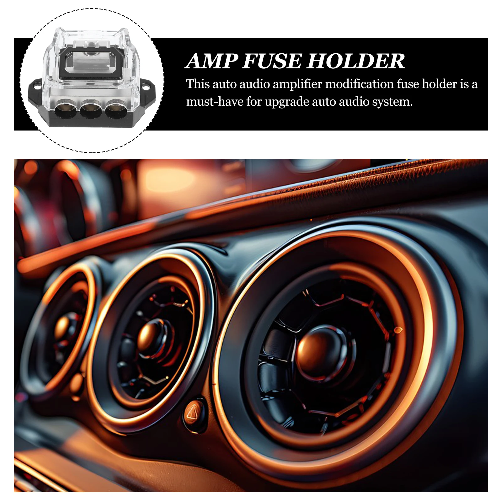 Car Audio Fuse Holder Splitter Block Amp Speaker Distribution Marine Auto Pcs 3 Way Negative Terminal Box Wire Organizer
Car Audio Fuse Holder Splitter Block Amp Speaker Distribution Marine Auto Pcs 3 Way Negative Terminal Box Wire Organizer