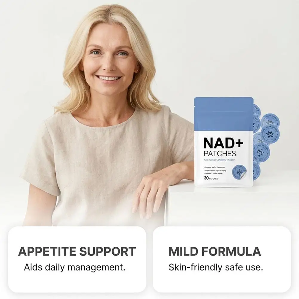 Новейшие пластыри для тела с NAD+ (1-10 упаковок) с натуральным имбирем для похудения и коррекции фигуры для женщин и мужчин, ежедневное использование
Новейшие пластыри для тела с NAD+ (1-10 упаковок) с натуральным имбирем для похудения и коррекции фигуры для женщин и мужчин, ежедневное использование