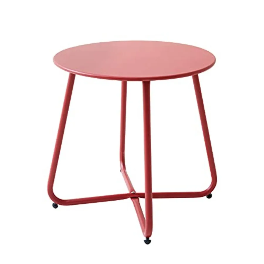 Patio Small Side Table Waterproof Round Metal Steel Weather Resistant Portable Outdoor and Indoor End Table for Garden Balcony
Patio Small Side Table Waterproof Round Metal Steel Weather Resistant Portable Outdoor and Indoor End Table for Garden Balcony