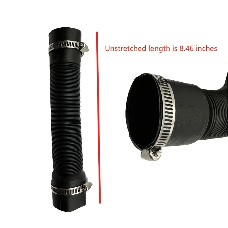 Car Ventilation Telescopic Flexible Plastic Hose with 2 Clips for Air Conditioning Heater Defrost Duct Extension Pipe 8.46 Inch
Car Ventilation Telescopic Flexible Plastic Hose with 2 Clips for Air Conditioning Heater Defrost Duct Extension Pipe 8.46 Inch