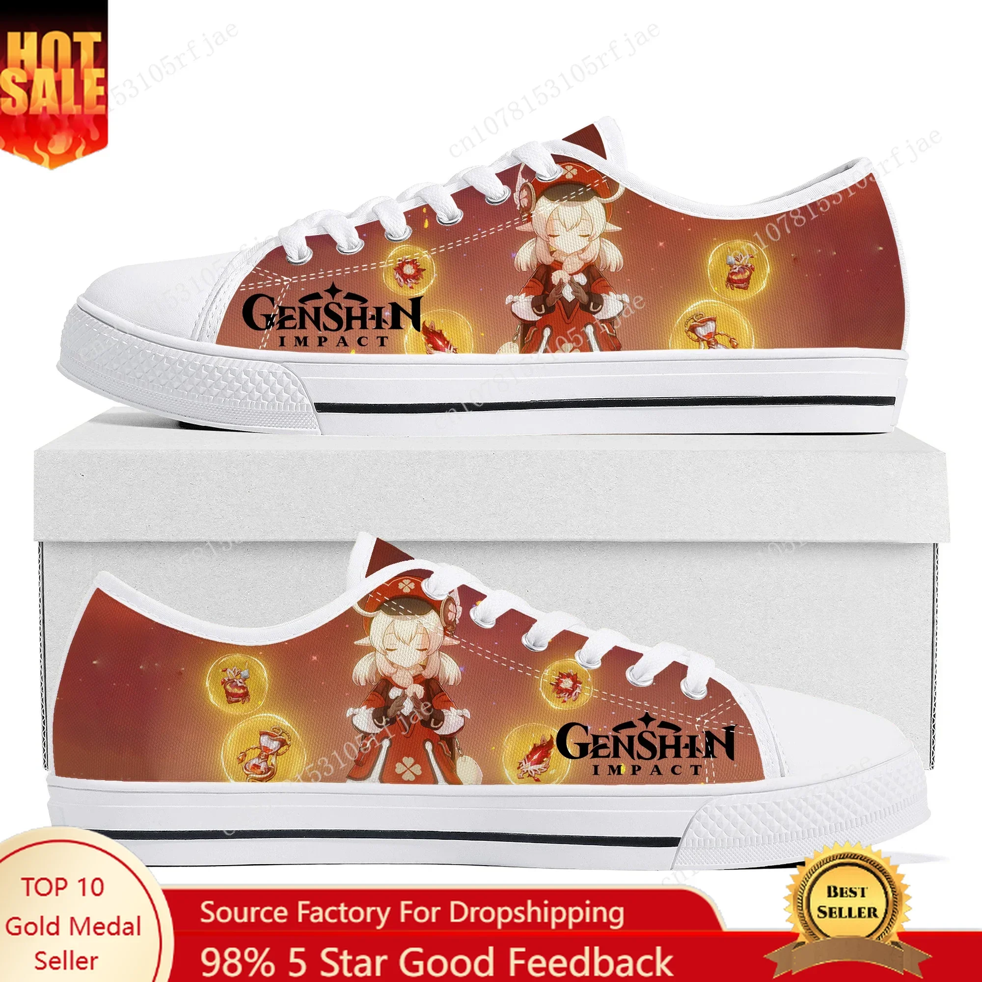 Anime Cartoon Game Genshin Impact Low Top Sneakers Womens Mens Teenager High Quality Canvas Sneaker Couple Custom Built Shoes
Anime Cartoon Game Genshin Impact Low Top Sneakers Womens Mens Teenager High Quality Canvas Sneaker Couple Custom Built Shoes