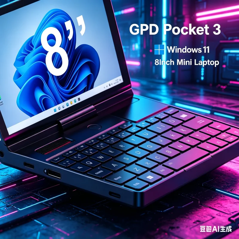 Мини-ноутбук GPD Pocket 3 180 ° Поворотный сенсорный экран, тонкий, карманный бизнес-ноутбук, 16 ГБ ОЗУ, 512 ГБ SSD, 8 дюймов
Мини-ноутбук GPD Pocket 3 180 ° Поворотный сенсорный экран, тонкий, карманный бизнес-ноутбук, 16 ГБ ОЗУ, 512 ГБ SSD, 8 дюймов