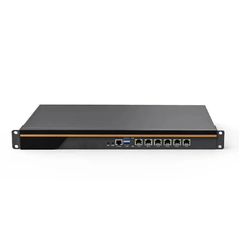Yohirs 12/13/14th CPU 6x2.5G LAN B660 B760 Motherboard 1U Rackmount Firewall Router DDR4 POE Edge Gateway Pfsense Opnsense Esxi
Yohirs 12/13/14th CPU 6x2.5G LAN B660 B760 Motherboard 1U Rackmount Firewall Router DDR4 POE Edge Gateway Pfsense Opnsense Esxi