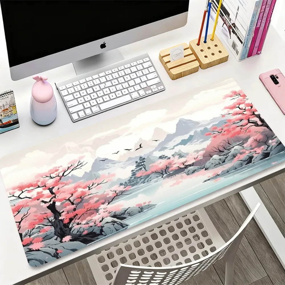 Sakura and Snow Mountain Theme Pattern Mouse Pad, Anti-slip Rubber Bottom Game Pad,suitable for Electronic Games Home Office Use
Sakura and Snow Mountain Theme Pattern Mouse Pad, Anti-slip Rubber Bottom Game Pad,suitable for Electronic Games Home Office Use