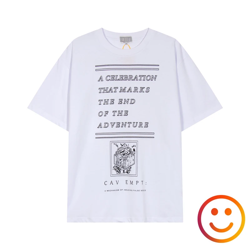 Cavempt Front Text Graphic T Shirt Men Women Back Green Abstract Print Short Sleeve White Tees Tops
Cavempt Front Text Graphic T Shirt Men Women Back Green Abstract Print Short Sleeve White Tees Tops