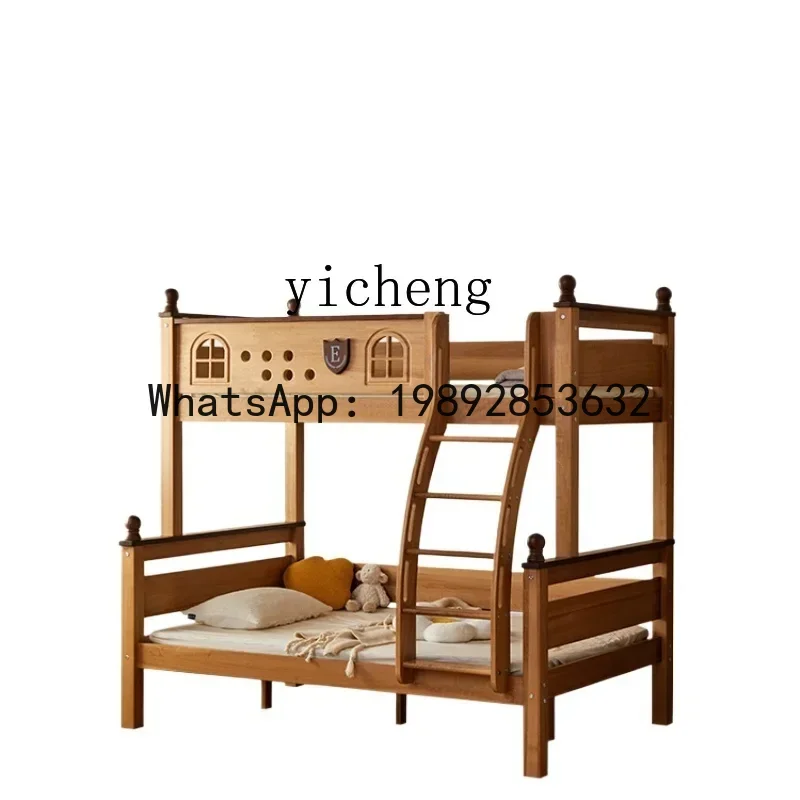 LYY Upper and Lower Bunk Bunk Bed Solid Wood Children's Bed Apartment Height-Adjustable Bed Two-Storey
LYY Upper and Lower Bunk Bunk Bed Solid Wood Children's Bed Apartment Height-Adjustable Bed Two-Storey
