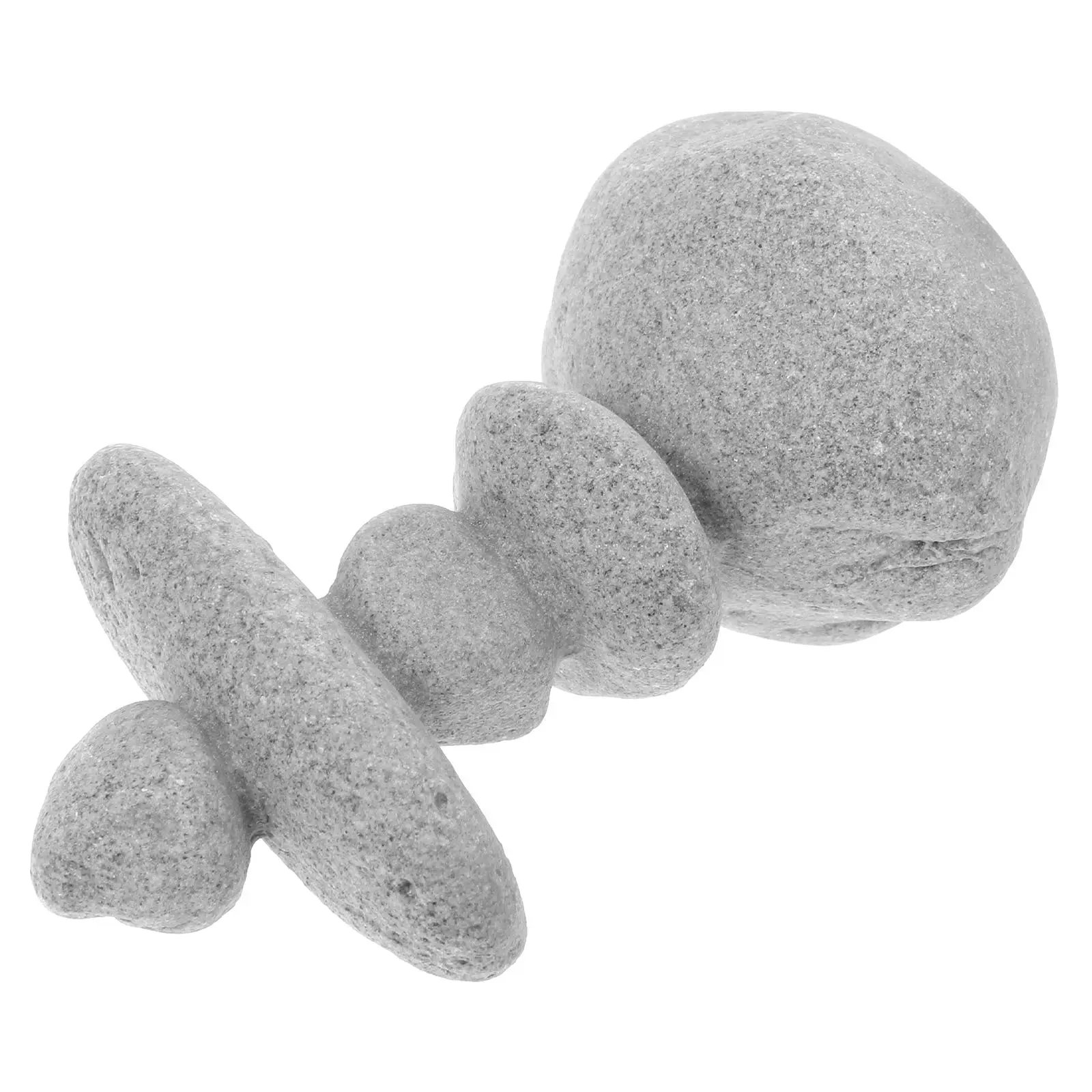 Resin Yard Decor Stone Shape Landscape Accessory Garden Outdoor Home Desktop Grey Simulation Rockery Lightweight Smooth Surface
Resin Yard Decor Stone Shape Landscape Accessory Garden Outdoor Home Desktop Grey Simulation Rockery Lightweight Smooth Surface