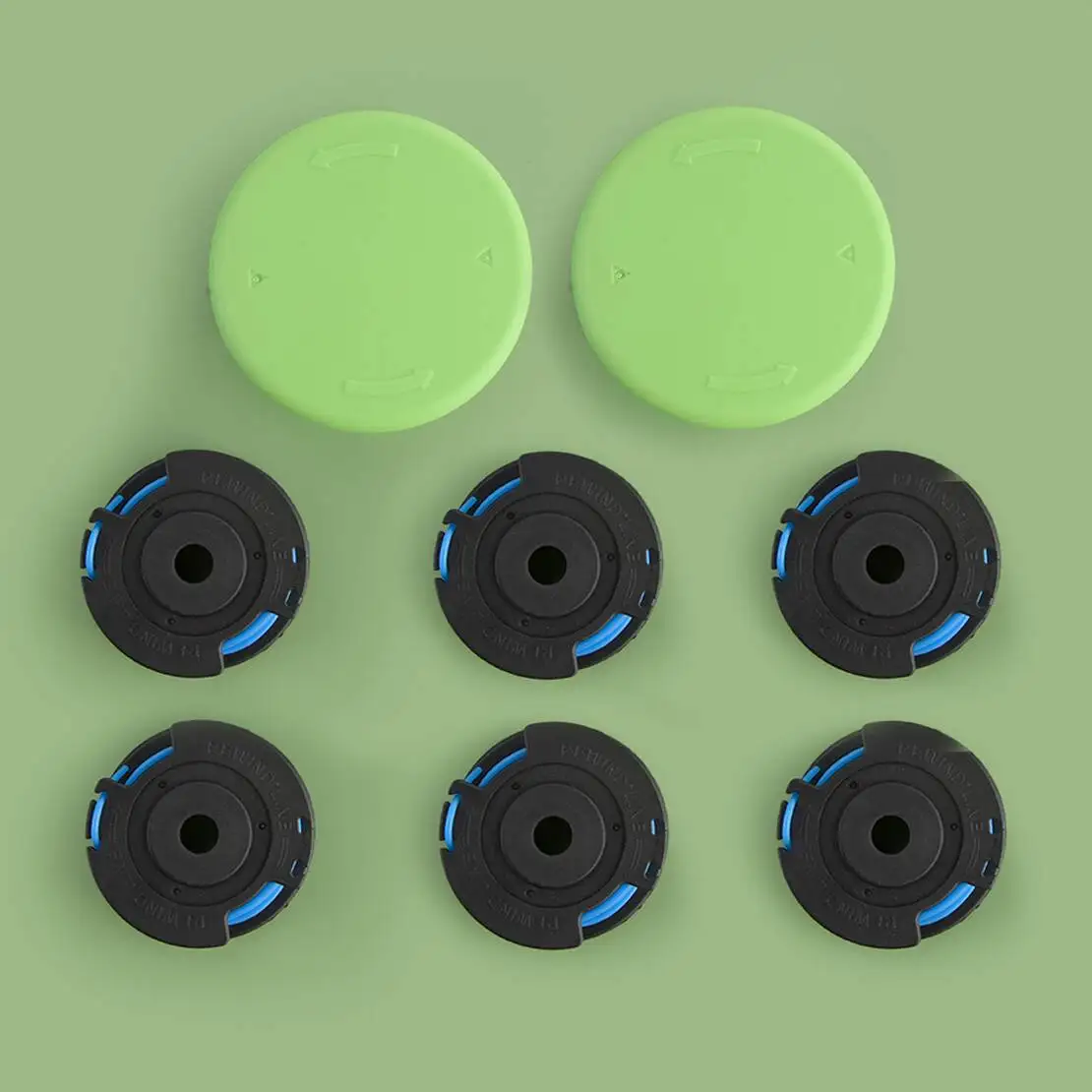 6 шт. катушка для лески и комплект крышек из 2 шт., подходит для триммеров для травы Greenworks 40 В 29187 3411546A-6
6 шт. катушка для лески и комплект крышек из 2 шт., подходит для триммеров для травы Greenworks 40 В 29187 3411546A-6