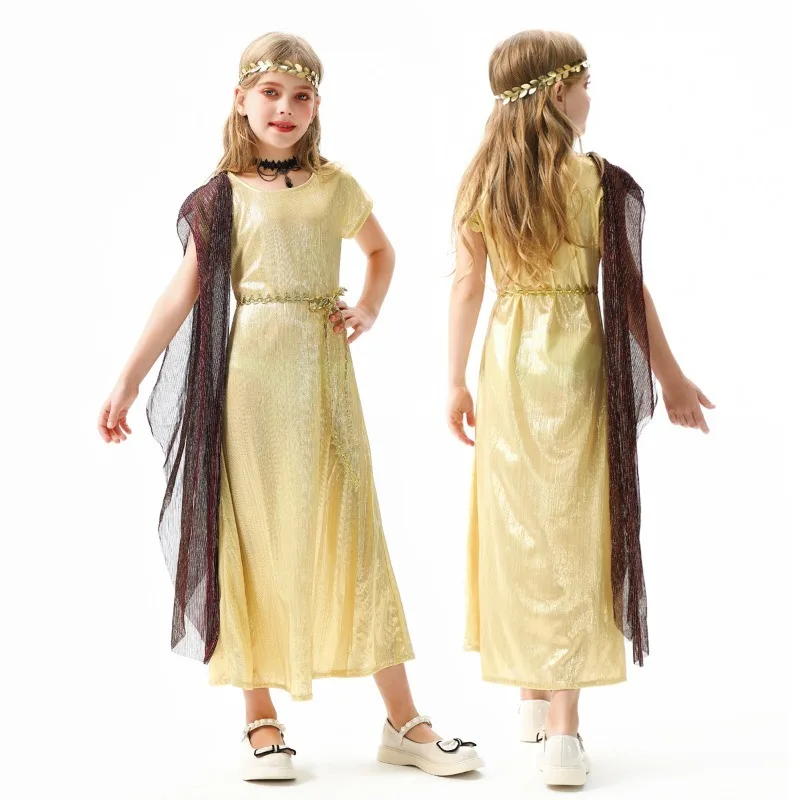 2026 New Cosplay Costume Medieval Retro Sleeveless Dress Accessories Suits Holiday Theme Party Role Playing Outfits for Girls
2026 New Cosplay Costume Medieval Retro Sleeveless Dress Accessories Suits Holiday Theme Party Role Playing Outfits for Girls